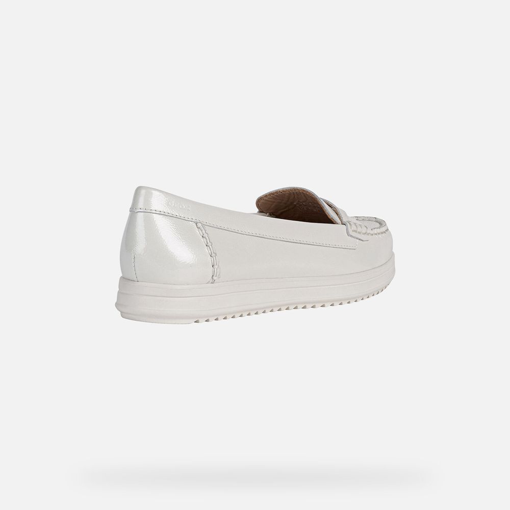 Mocassins Geox Senhora Branco - Genova - TAOCV9281